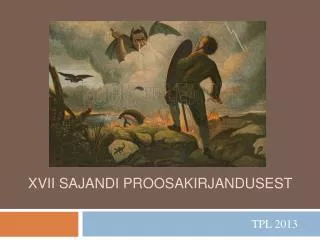 xvii sajandi proosakirjandusest