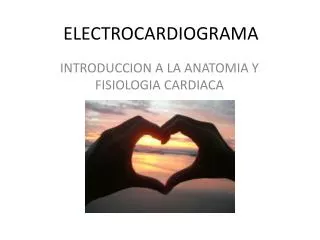 electrocardiograma