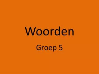 woorden