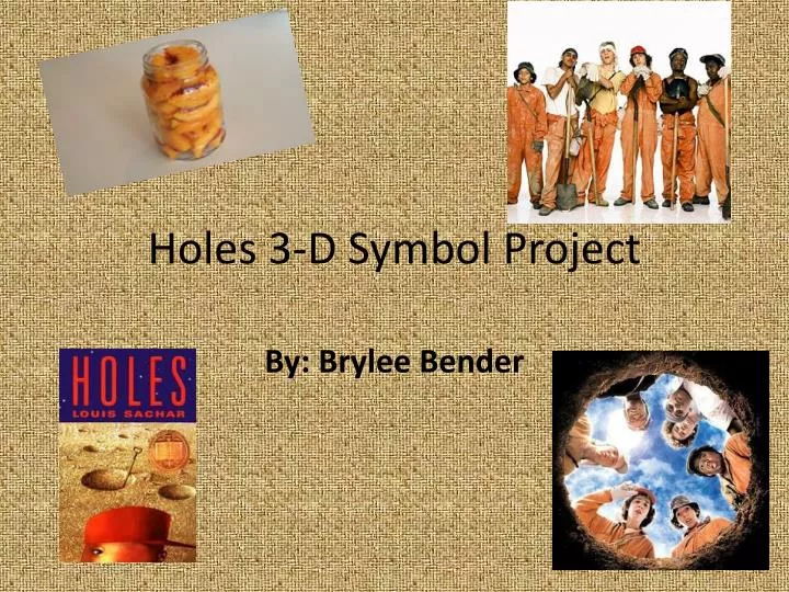 holes 3 d symbol project
