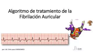 algoritmo de tratamiento de la fibrilaci n auricular
