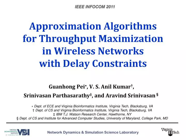 approximation algorithms for throughput maximization in wireless networks with delay constraints