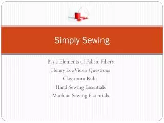 Simply Sewing