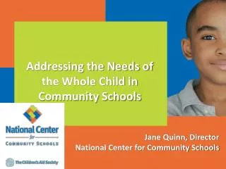Jane Quinn, Director National Center for Community Schools