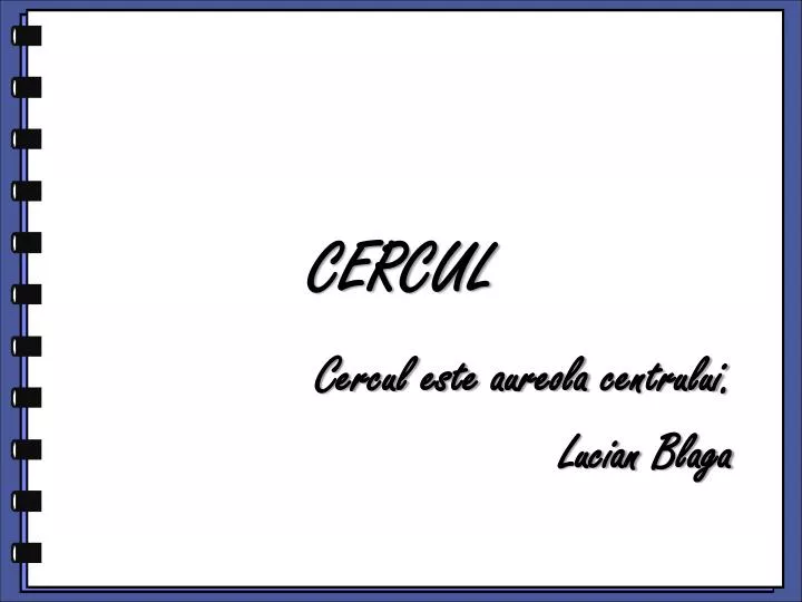 cercul