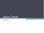 Julius Caesar - slide 1