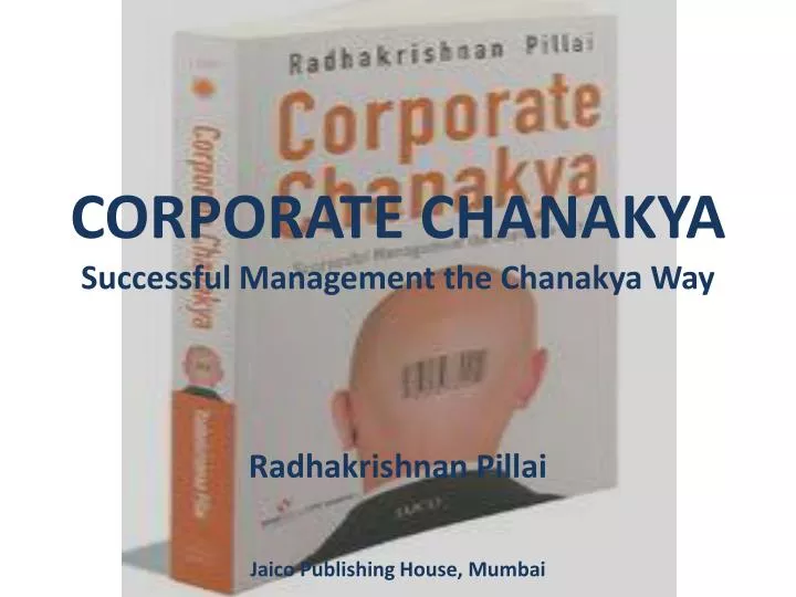 corporate chanakya successful management the chanakya way