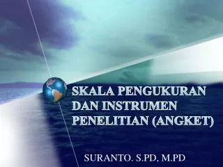 skala pengukuran dan instrumen penelitian angket