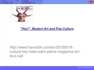 &quot;Hey!&quot;: Modern Art and Pop Culture