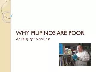 WHY FILIPINOS ARE POOR