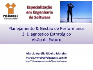 planejamento gest o de performance 3 diagn stico estrat gico vis o de futuro