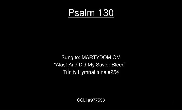 psalm 130