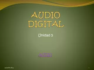 audio digital