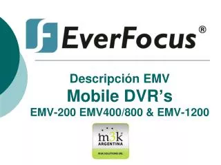 descripci n emv mobile dvr s emv 200 emv400 800 emv 1200
