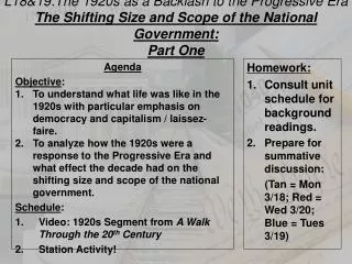 L18&amp;19:The 1920s as a Backlash to the Progressive Era