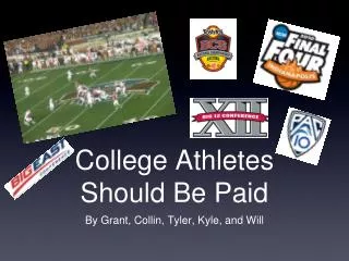 College Athletes Should Be Paid