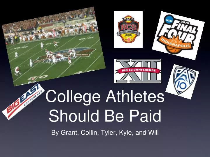 college athletes should be paid