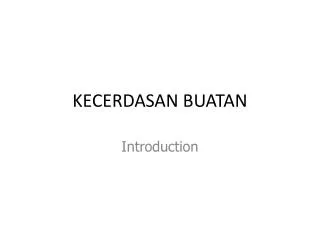 kecerdasan buatan