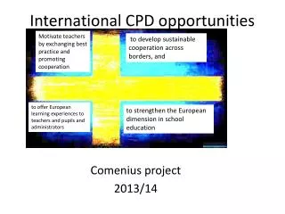 International CPD opportunities
