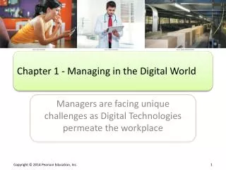 Chapter 1 - Managing in the Digital World