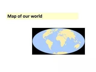 Map of our world