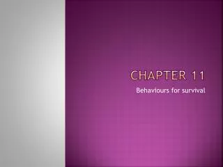 Chapter 11