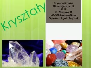 kryszta y