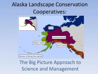 Alaska Landscape Conservation Cooperatives:
