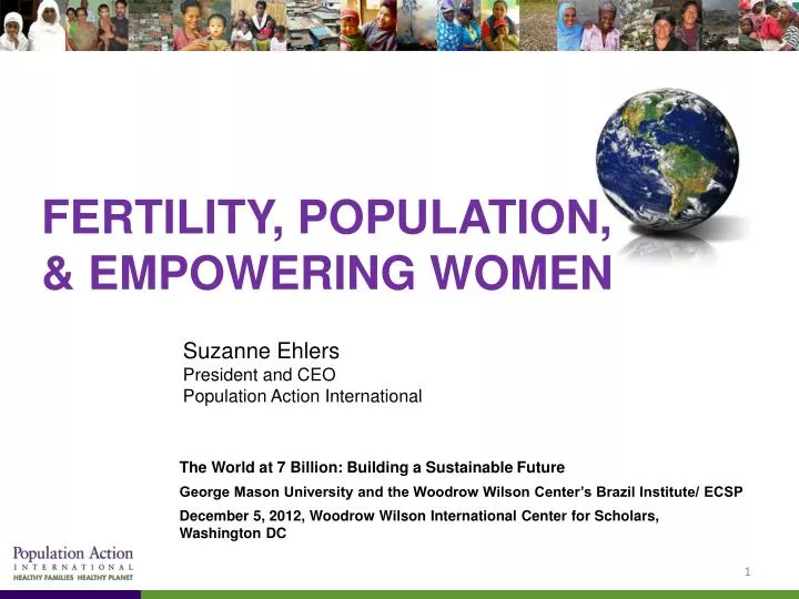 fertility population empowering women