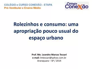 Rolezinhos e consumo: uma apropriação pouco usual do espaço urbano