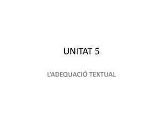 unitat 5