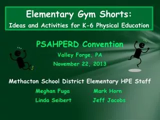 Elementary Gym Shorts: Ideas and Activities for K-6 Physical Education