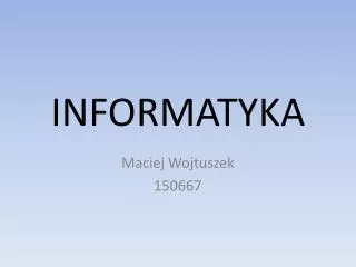 informatyka