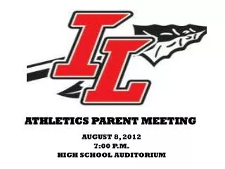 athletics parent meeting