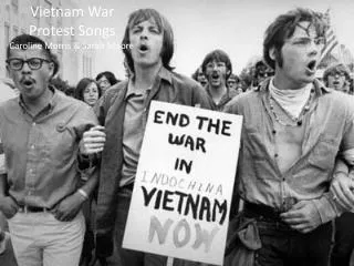Vietnam War Protest Songs Caroline Morris &amp; Sarah Moore