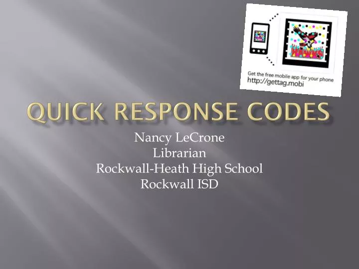 quick response codes