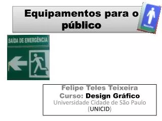 equipamentos para o p blico