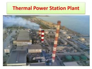 Thermal Power Station Plant