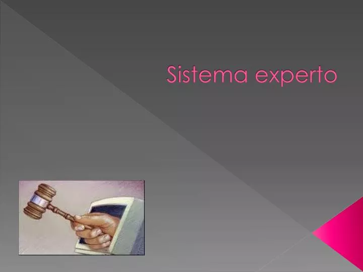 sistema experto