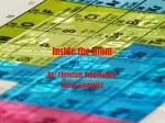Inside the atom - slide 1