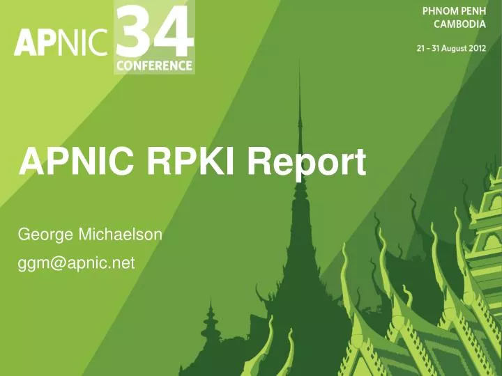 apnic rpki report