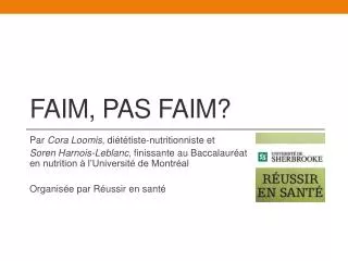 faim pas faim