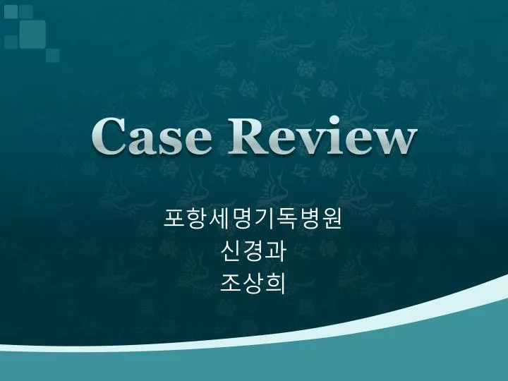 case review