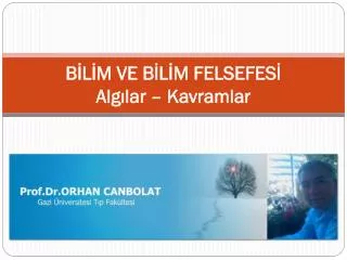 b l m ve b l m felsefes alg lar kavramlar