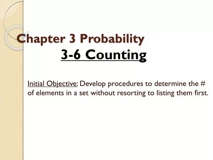 chapter 3 probability