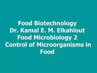 Definitions Controlling access of microorganisms Control By Physical Removal Centrifugation