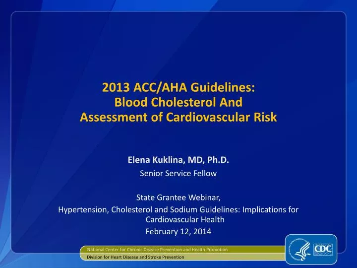 2013 acc aha guidelines blood cholesterol and assessment of cardiovascular risk