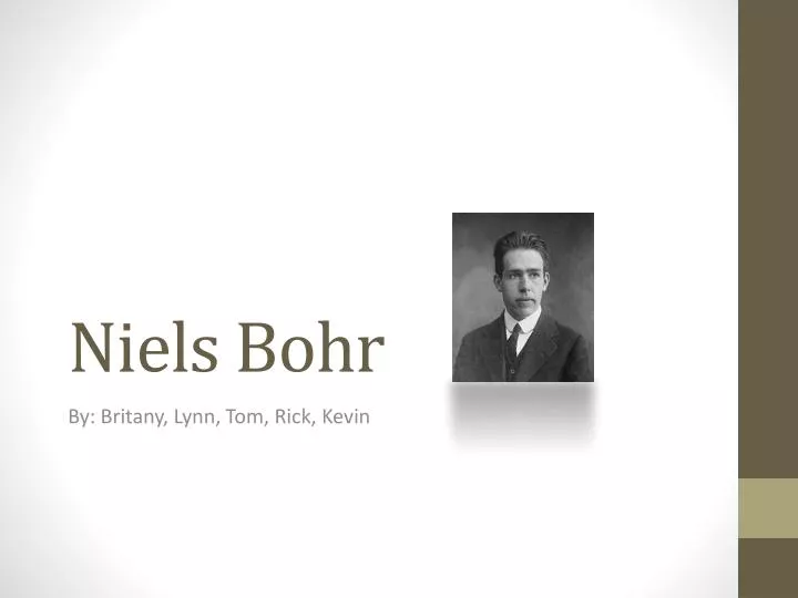 niels bohr