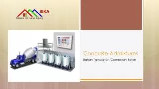 concrete admixtures