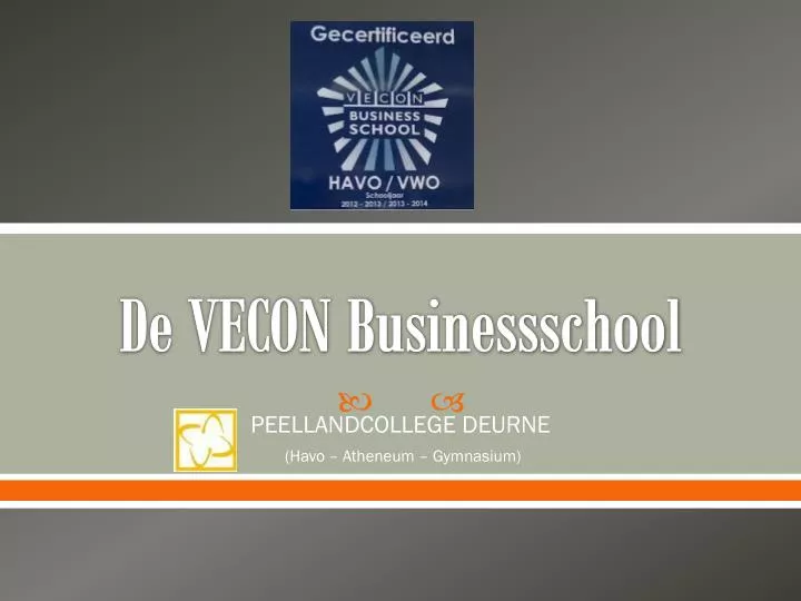 de vecon businessschool